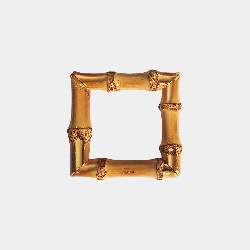 Porta guardanapo de bambu|argola guardanapo