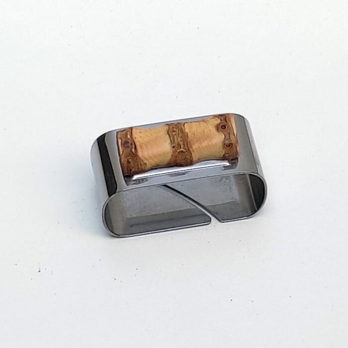 argola para guardanapo com bambu natural|argola para guardanapo com bambu natural