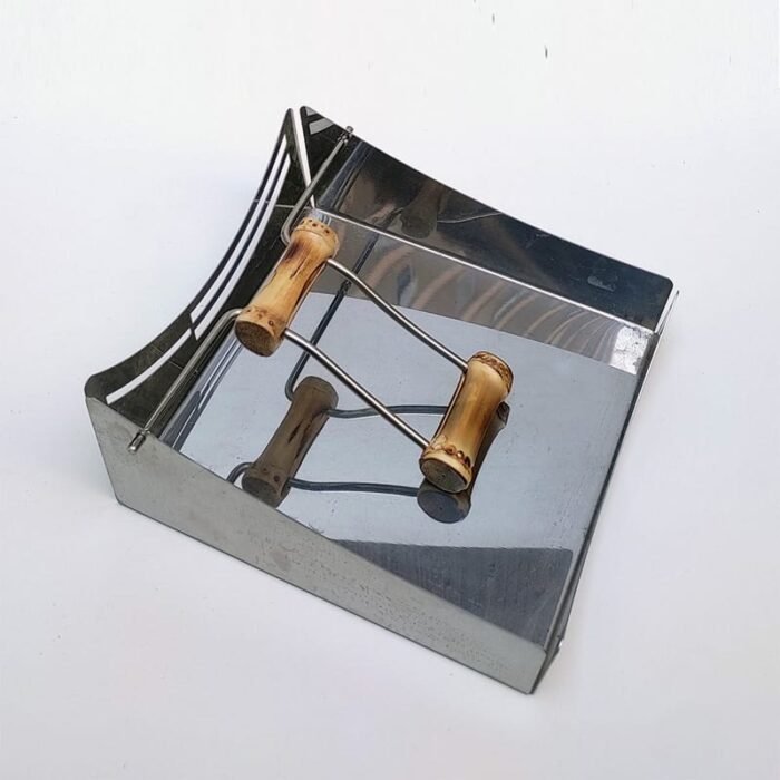 porta guardanapos inox com bambu|porta guardanapos inox com bambu